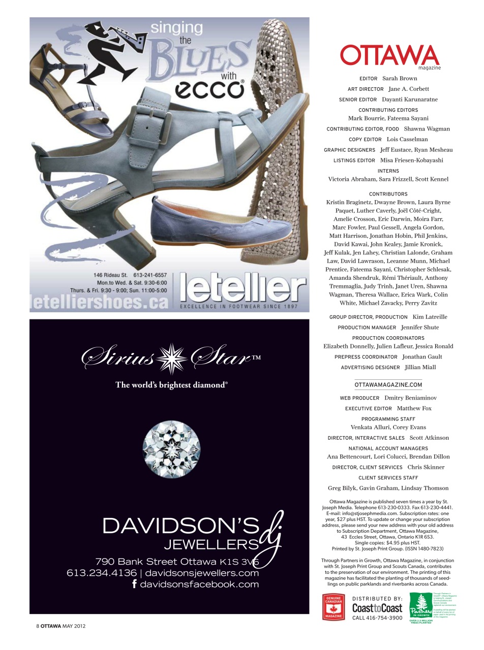 Ottawa Magazine Preview Pages
