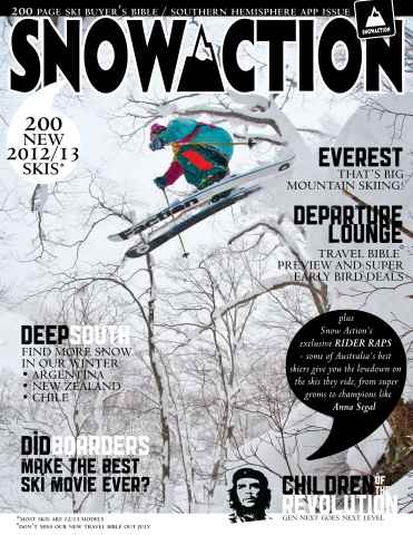 Snow Action issue Snow Action 2012 Buyers Bible
