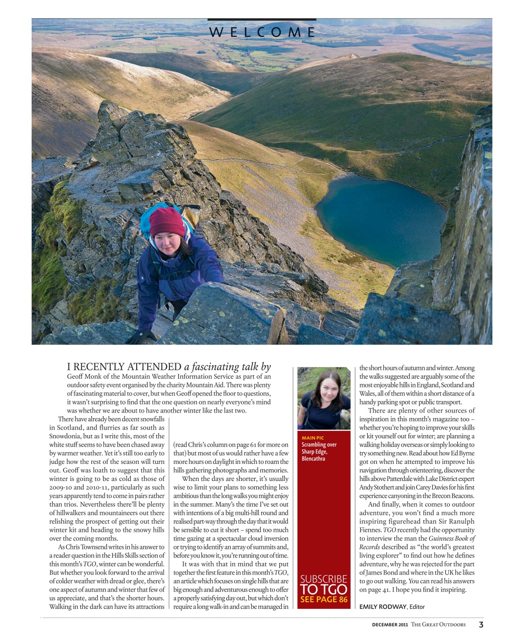TGO - The Great Outdoors Magazine Preview Pages