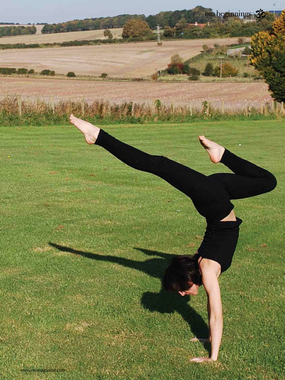 OM Yoga Magazine Preview Pages