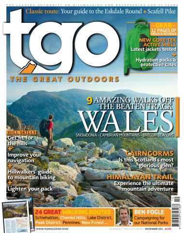 TGO - The Great Outdoors Magazine issue November 11