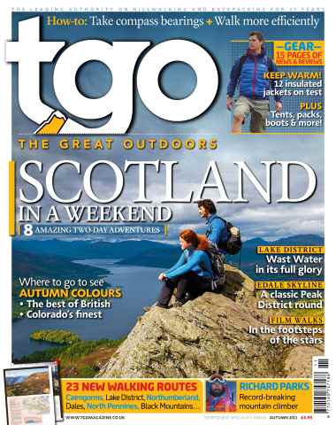 TGO - The Great Outdoors Magazine issue Autumn 11