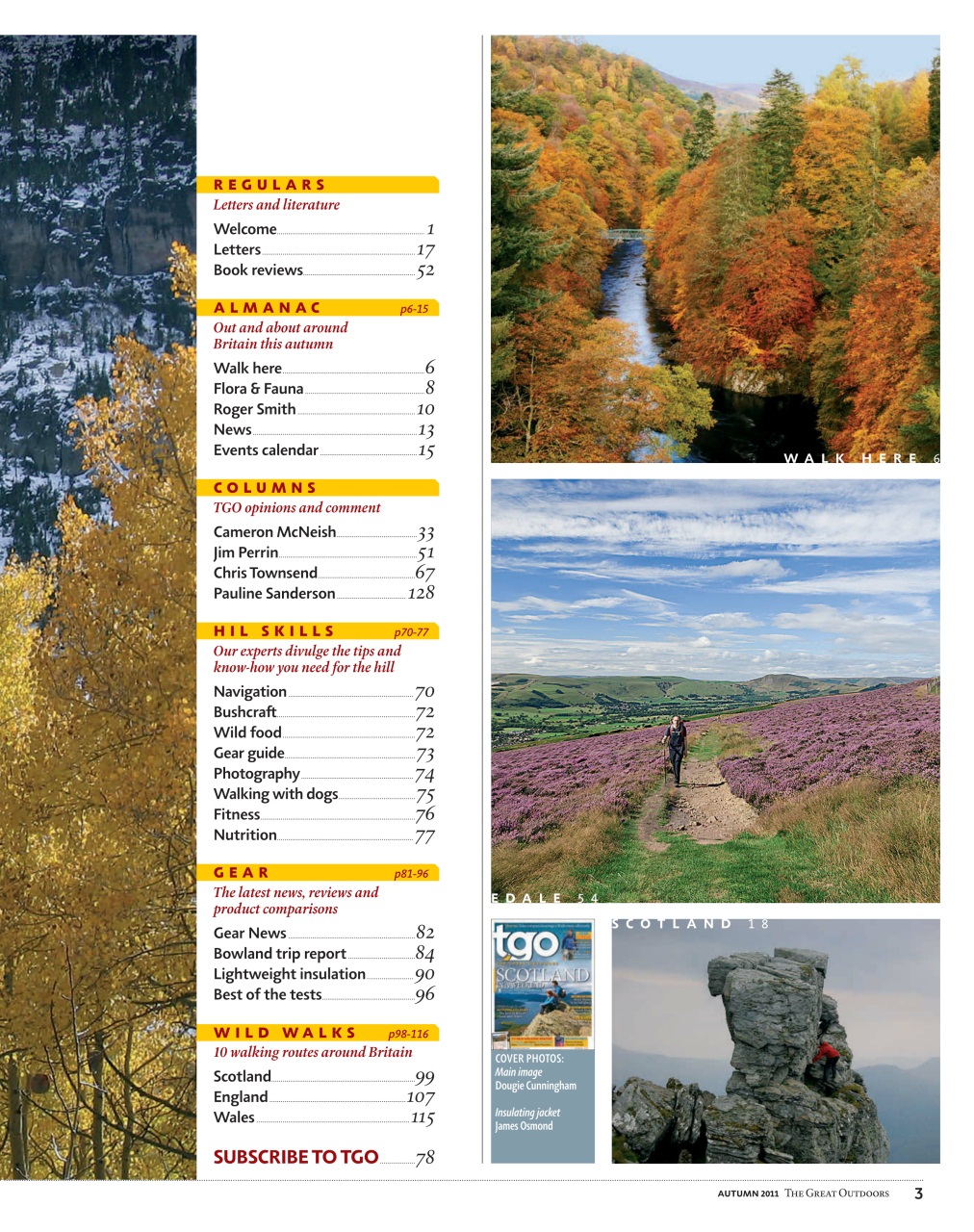 TGO - The Great Outdoors Magazine Preview Pages