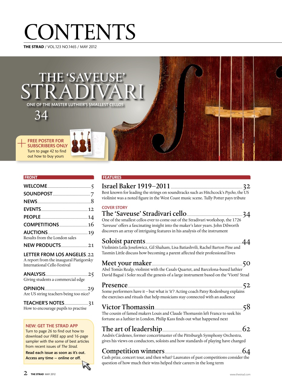 The Strad Preview Pages