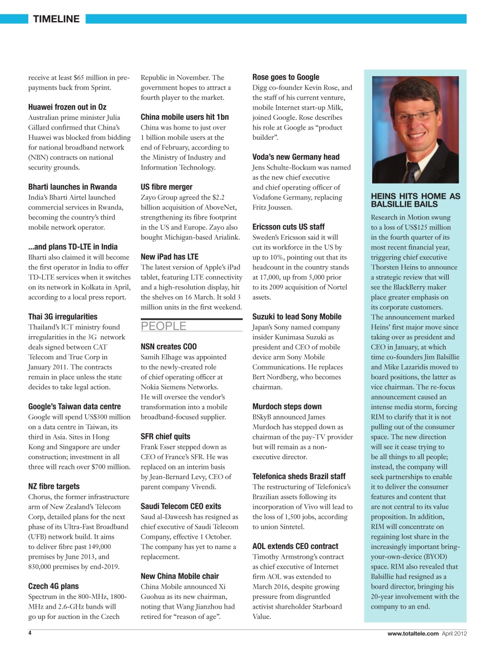 Total Telecom Preview Pages