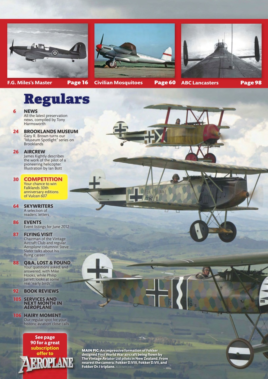 Aeroplane Preview Pages