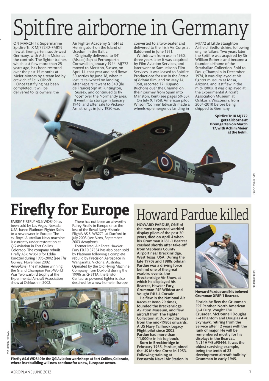 Aeroplane Preview Pages