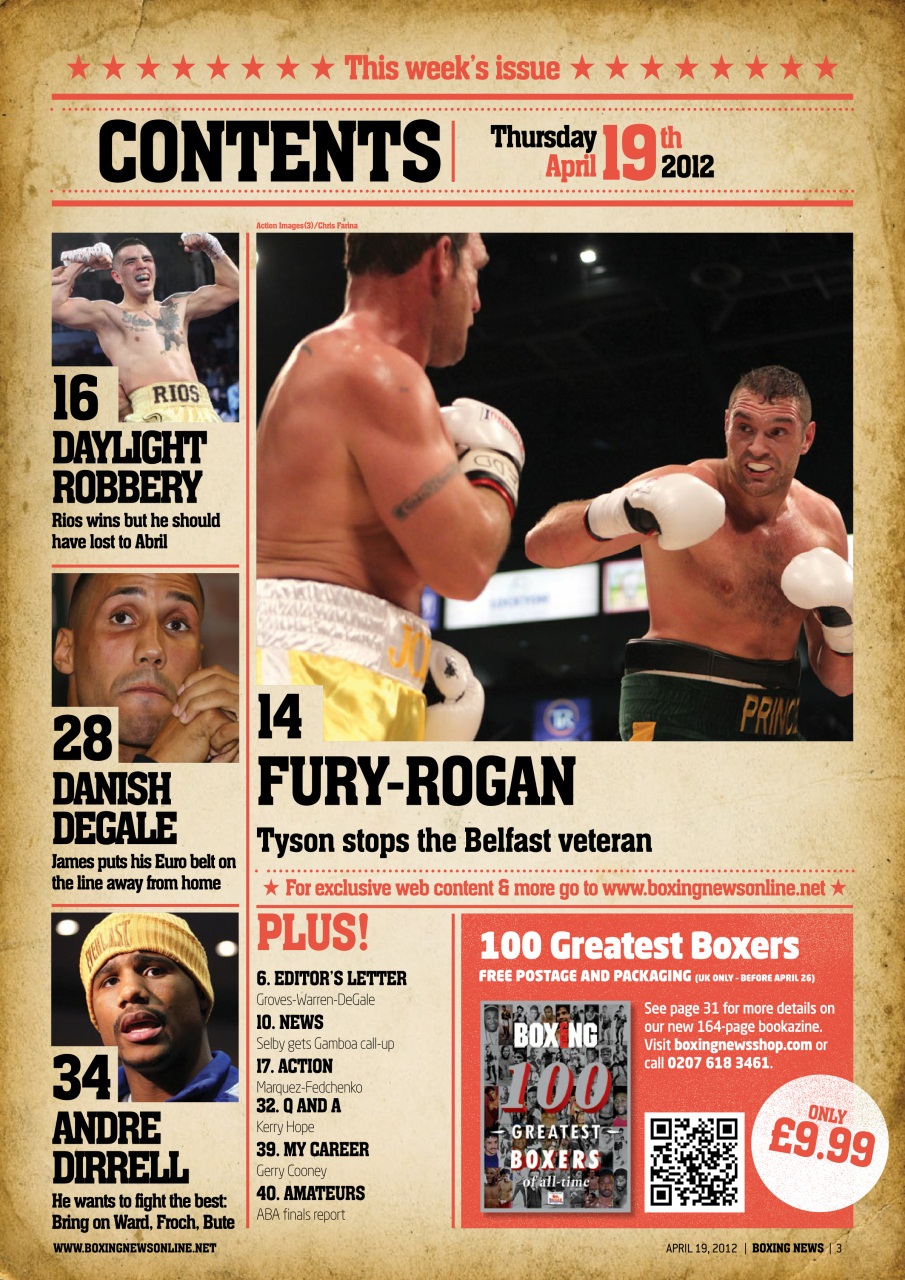 Boxing News Preview Pages