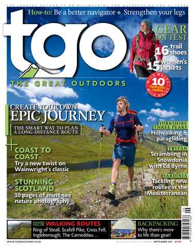 TGO - The Great Outdoors Magazine issue September 11