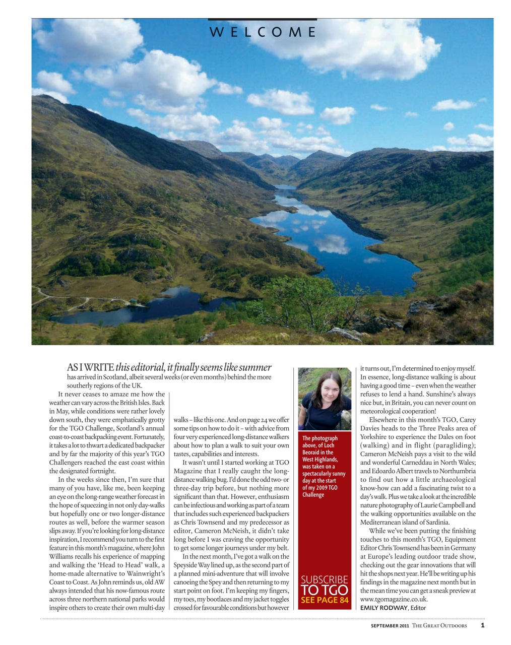 TGO - The Great Outdoors Magazine Preview Pages