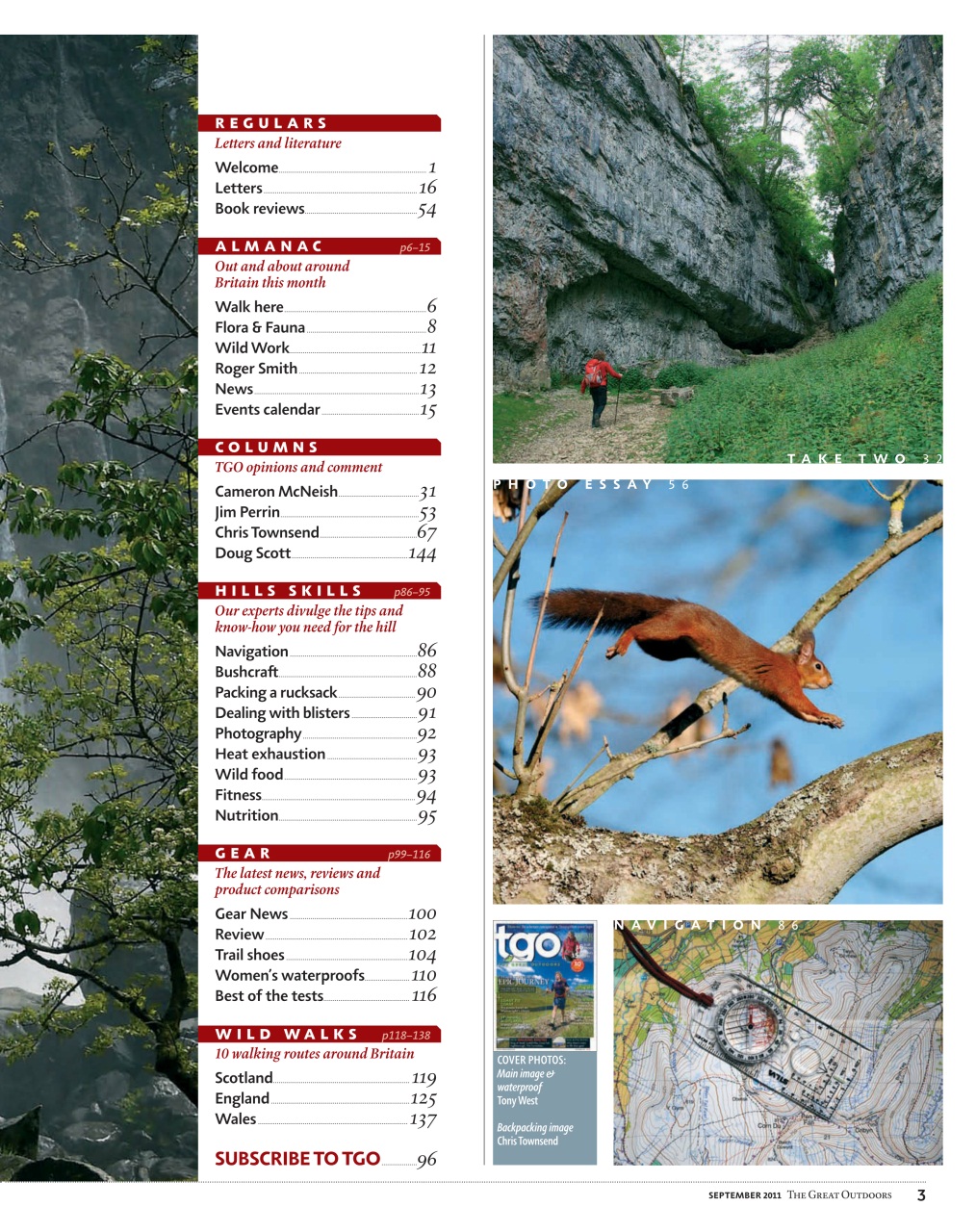 TGO - The Great Outdoors Magazine Preview Pages