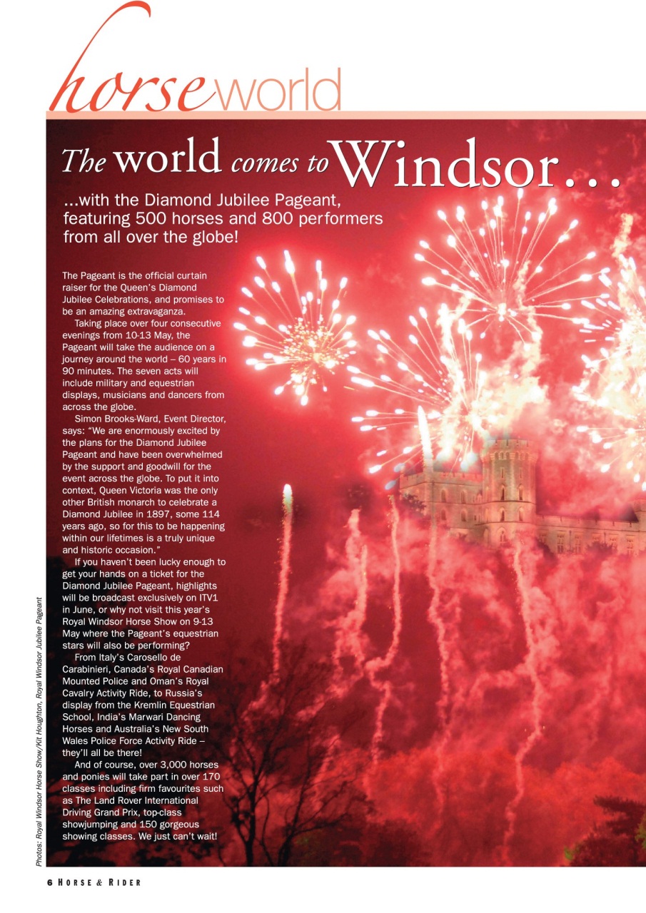 Horse&Rider Magazine - UK equestrian magazine for Horse and Rider Preview Pages