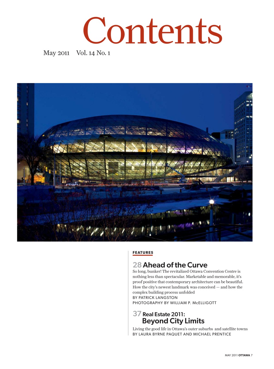 Ottawa Magazine Preview Pages