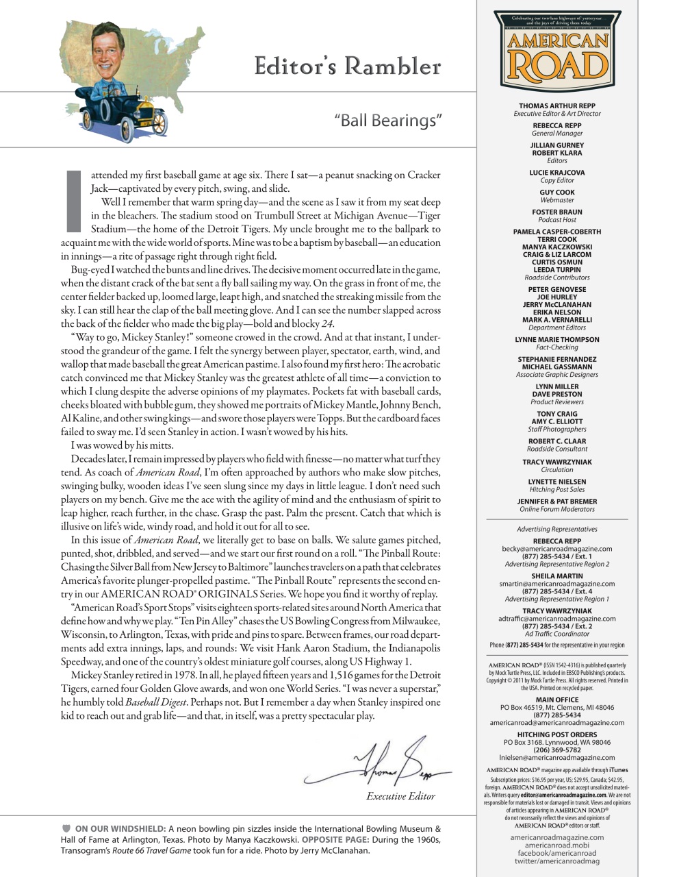 American Road Preview Pages