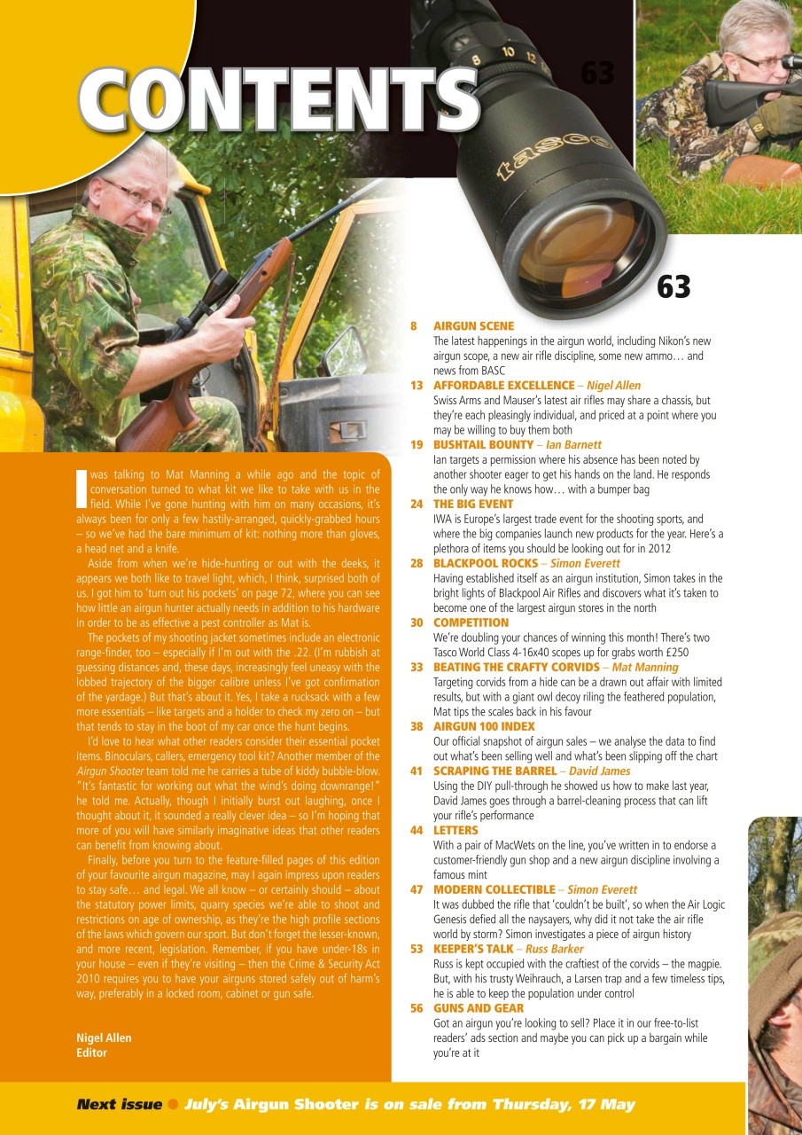 Airgun Shooter Preview Pages