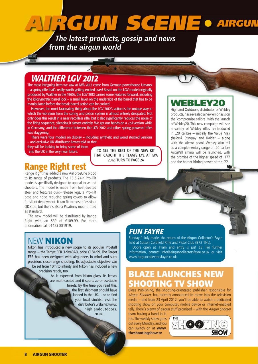 Airgun Shooter Preview Pages