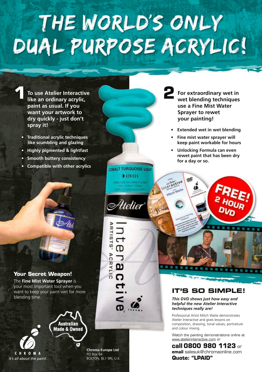 Leisure Painter & The Artist Preview Pages