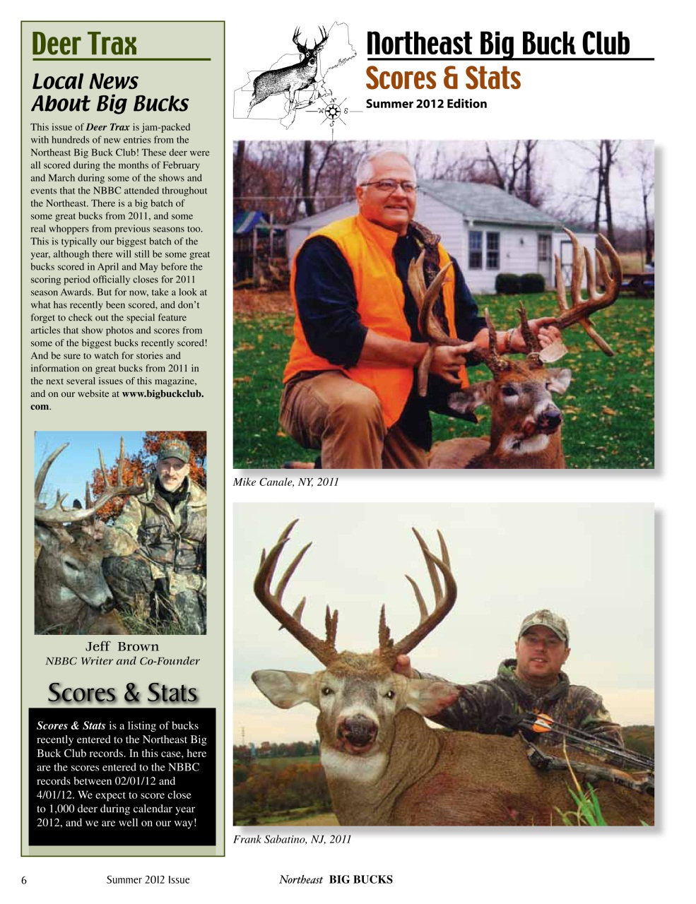 Northeast Big Bucks Preview Pages