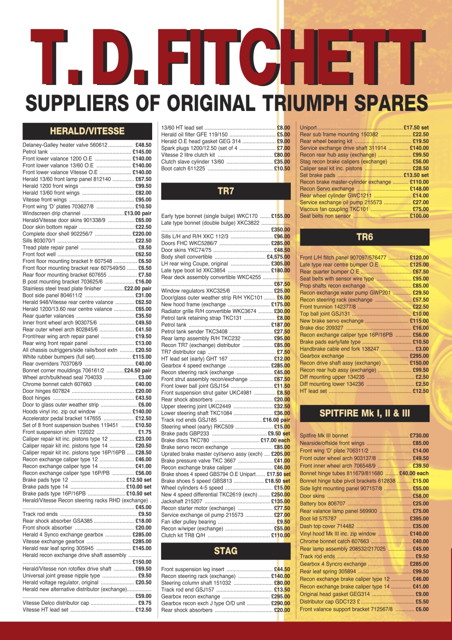 Triumph World Preview Pages