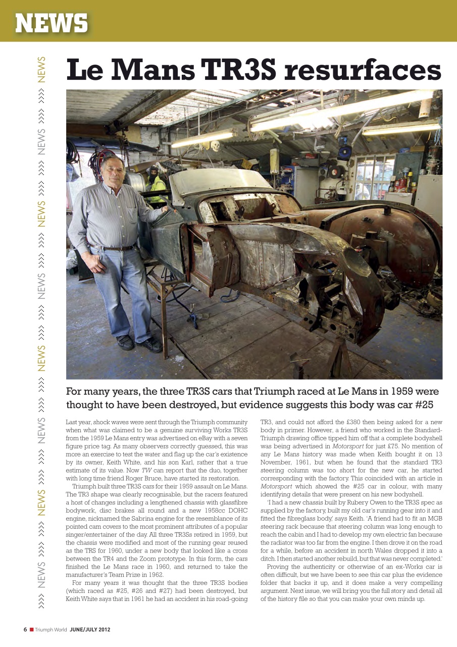 Triumph World Preview Pages