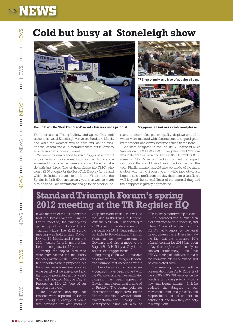 Triumph World Preview Pages