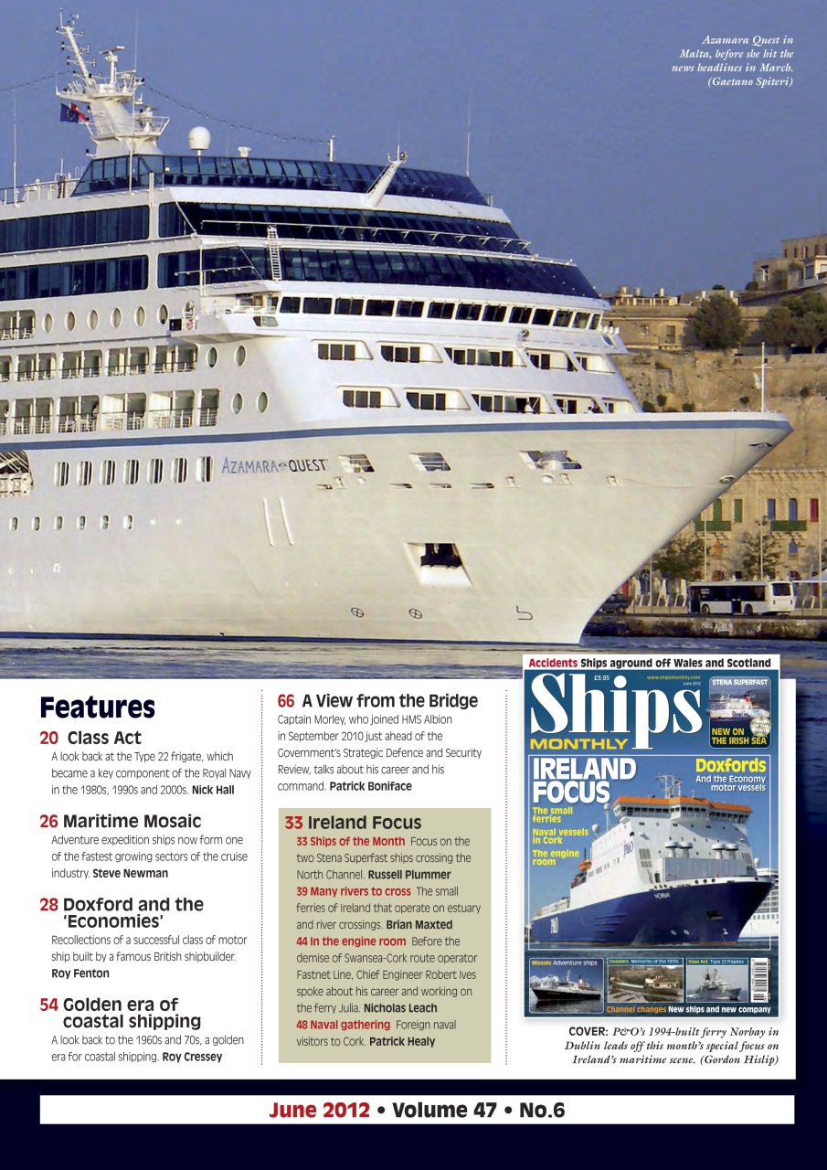 Ships Monthly Preview Pages