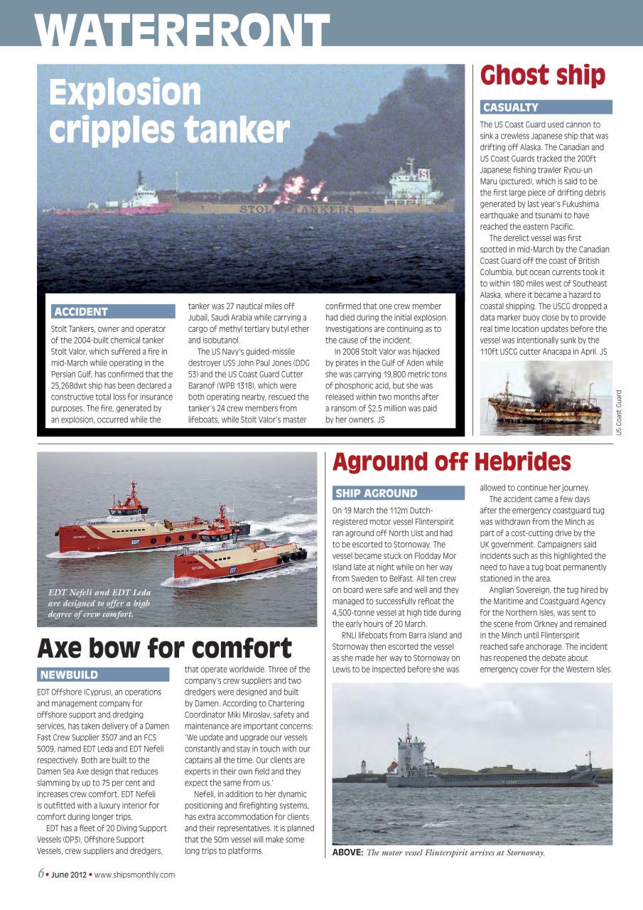 Ships Monthly Preview Pages