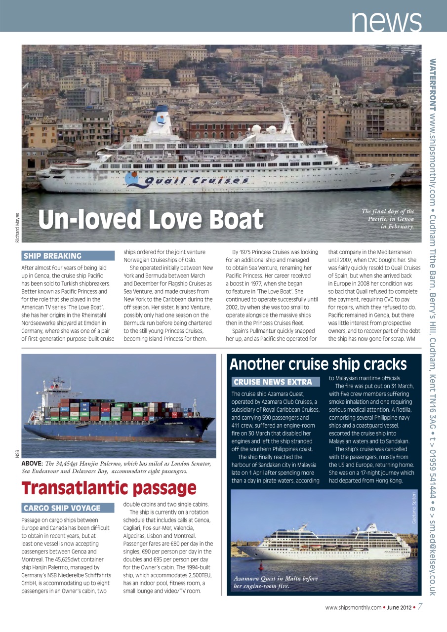 Ships Monthly Preview Pages