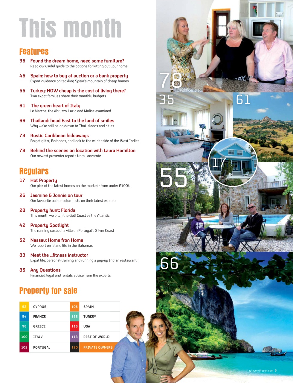 A Place in the Sun Magazine Preview Pages