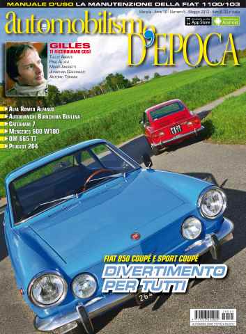 Automobilismo d'Epoca issue Automobilismo d'Epoca 5-2012