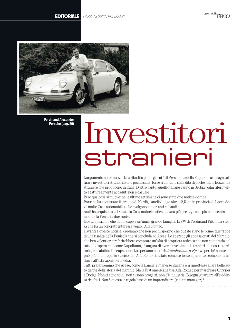 Automobilismo d'Epoca Preview Pages