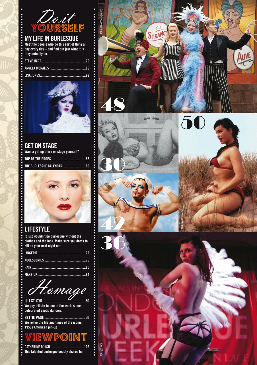 Burlesque Bible Preview Pages