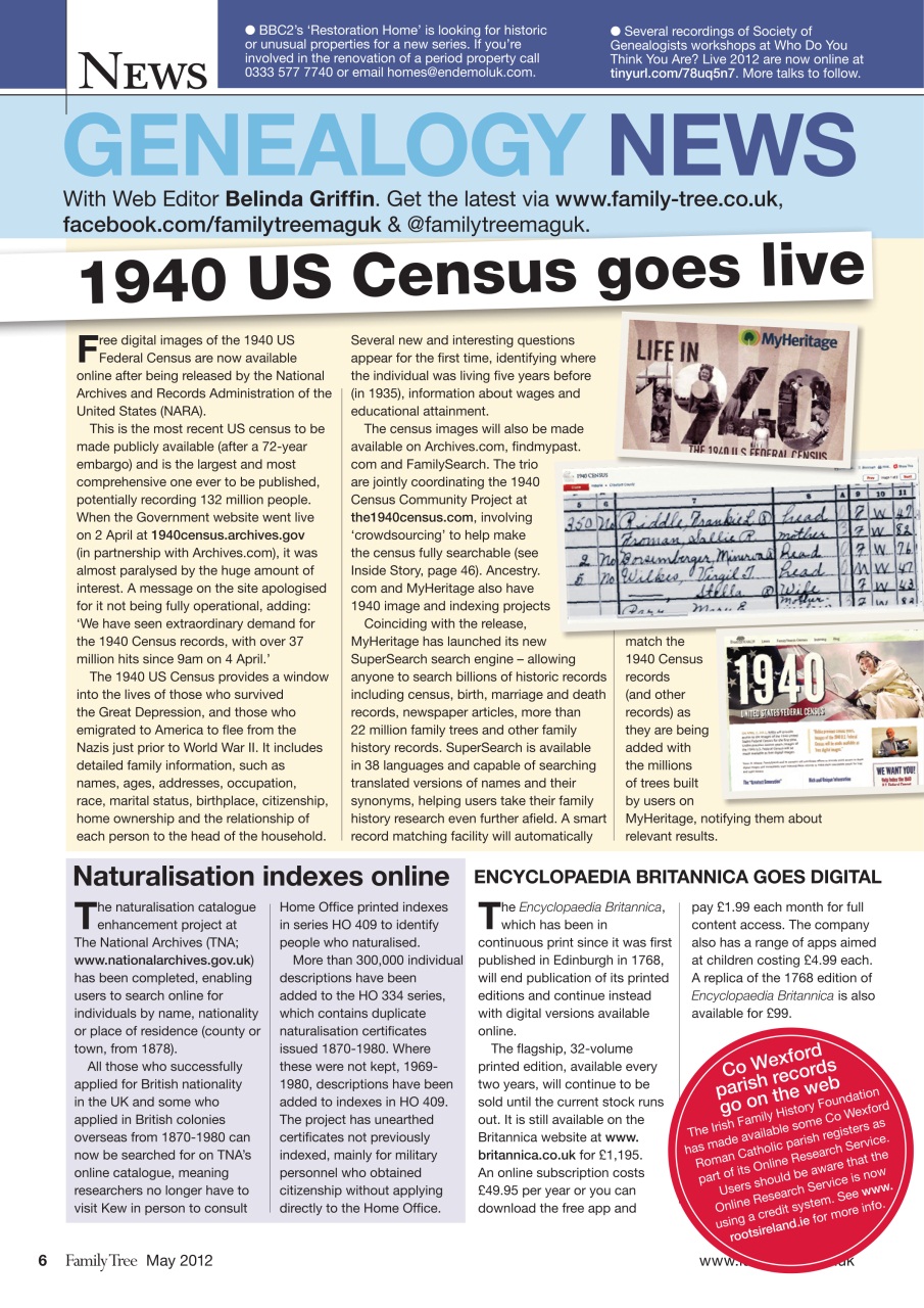 Family Tree Preview Pages