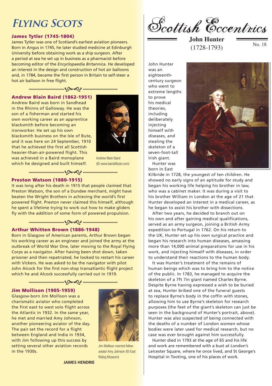 Scottish Memories Preview Pages