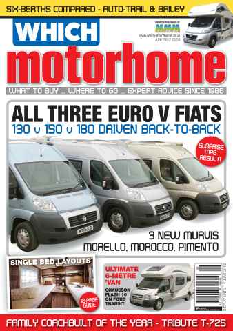 What Motorhome magazine issue June 2012