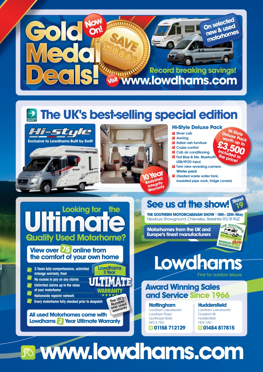What Motorhome magazine Preview Pages