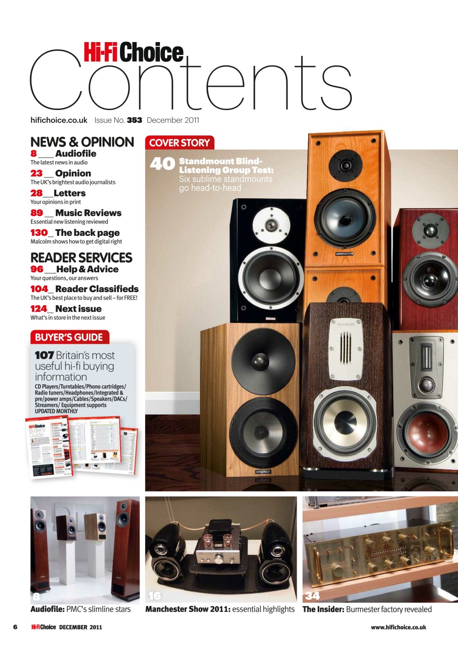 Hi-Fi Choice Preview Pages