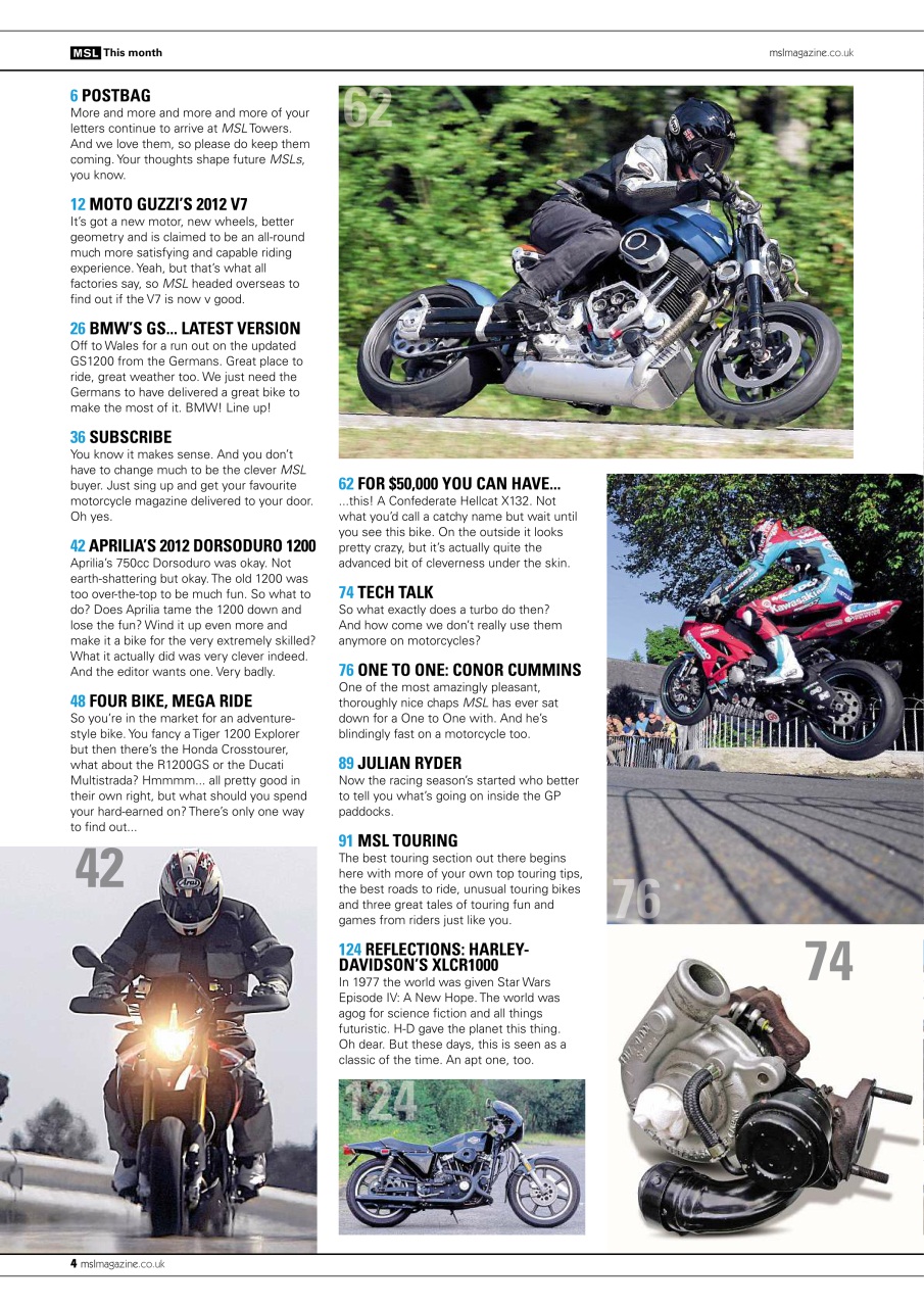 Motorcycle Sport & Leisure Preview Pages