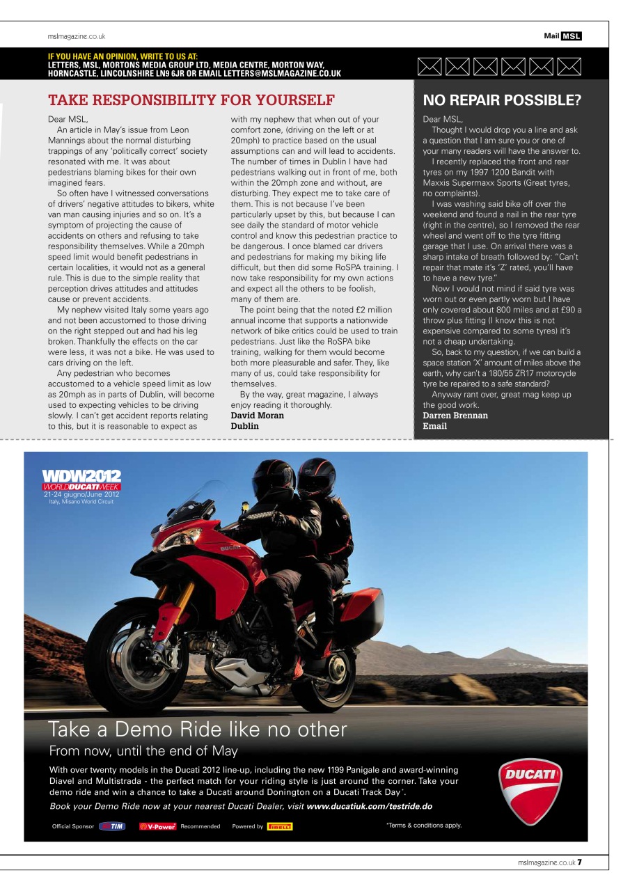 Motorcycle Sport & Leisure Preview Pages
