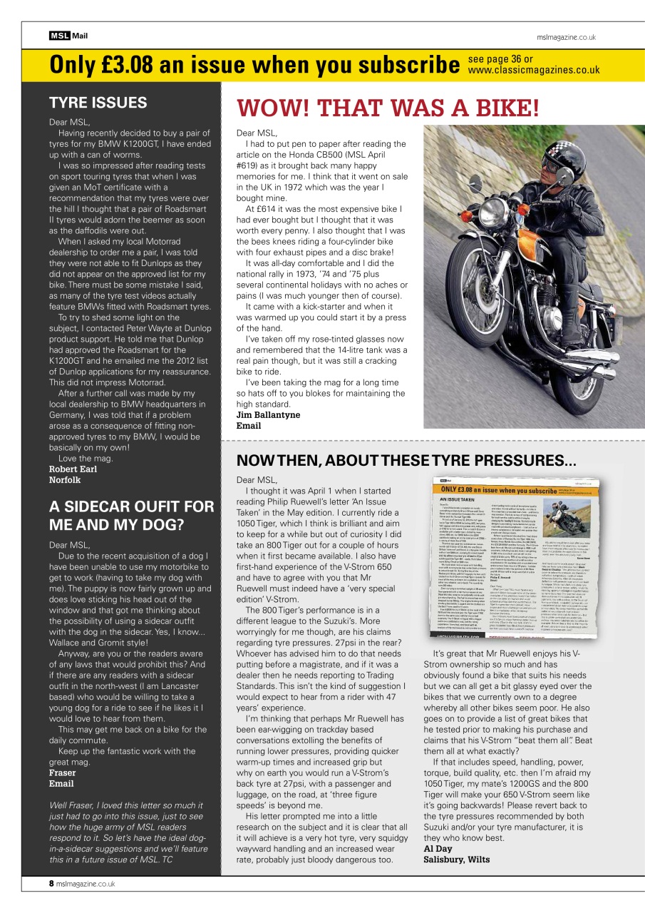 Motorcycle Sport & Leisure Preview Pages