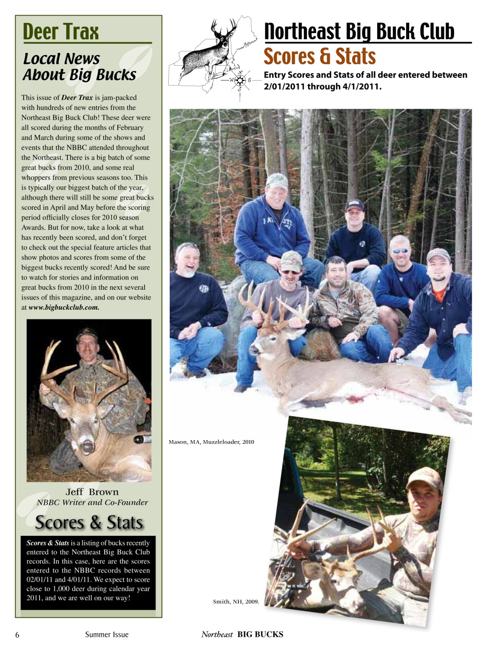 Northeast Big Bucks Preview Pages