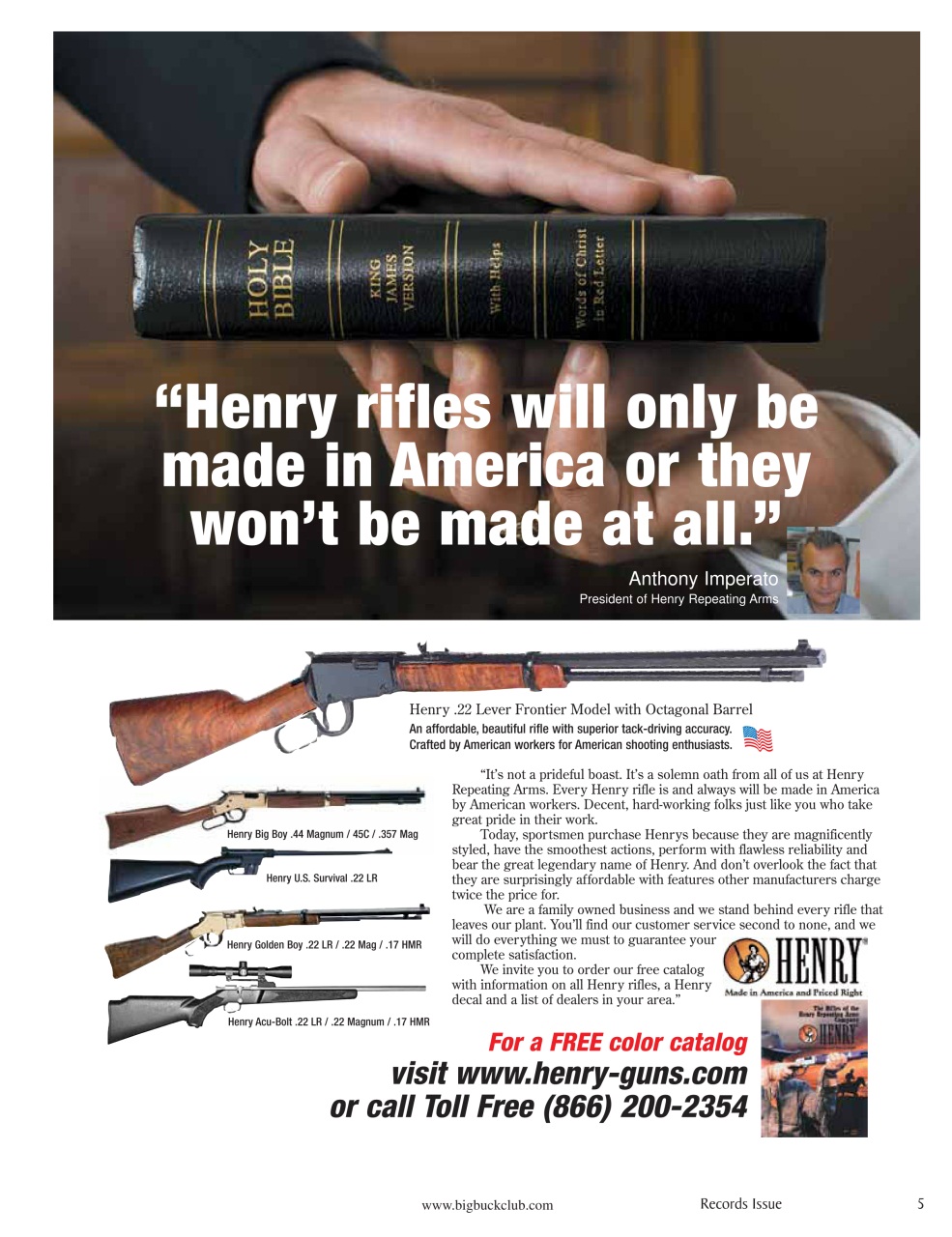 Northeast Big Bucks Preview Pages