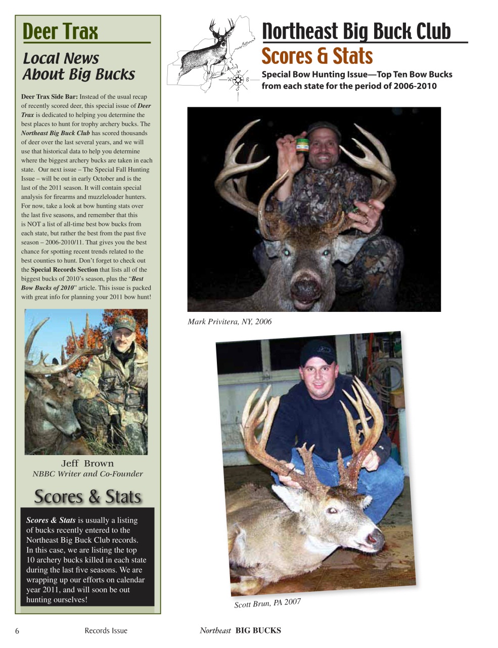 Northeast Big Bucks Preview Pages