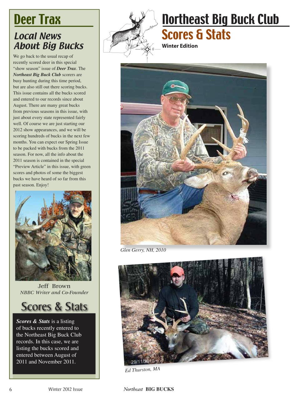 Northeast Big Bucks Preview Pages