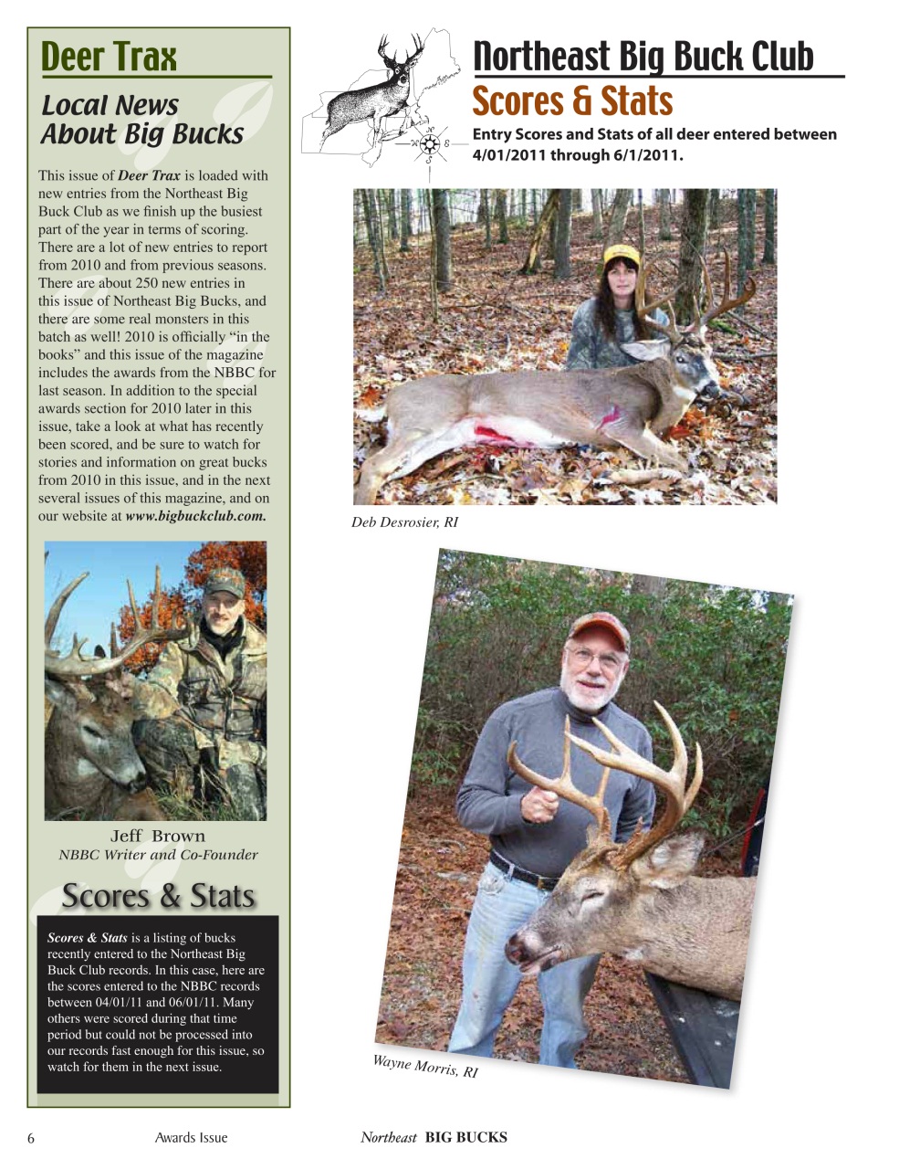 Northeast Big Bucks Preview Pages