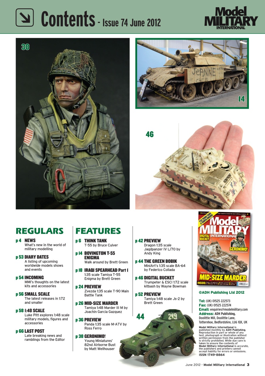 Model Military International Preview Pages