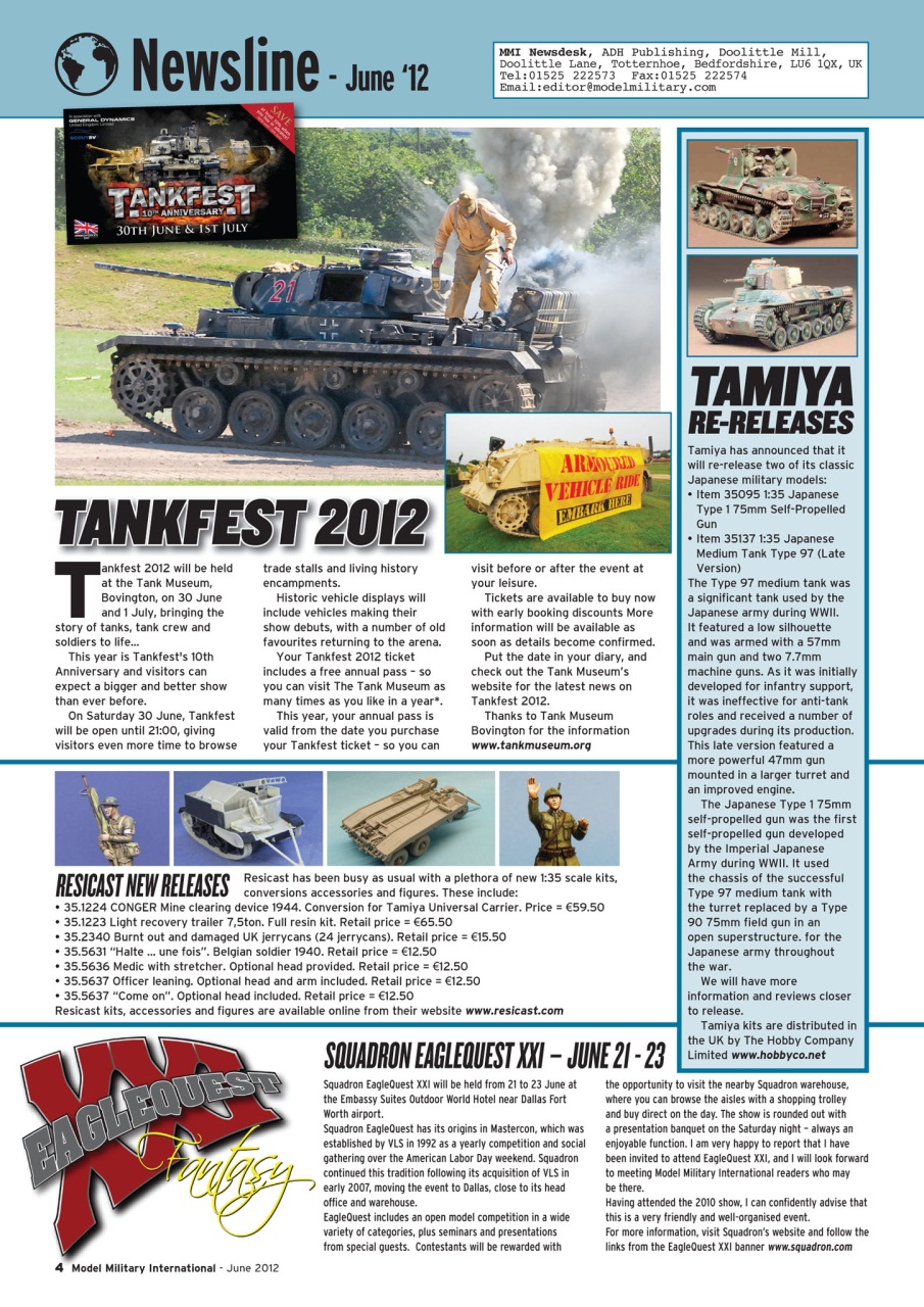 Model Military International Preview Pages