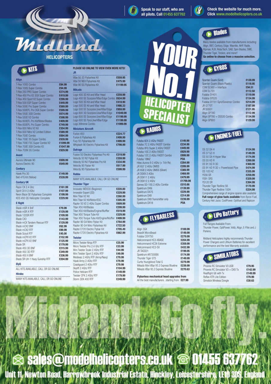 Radio Control Rotor World Preview Pages