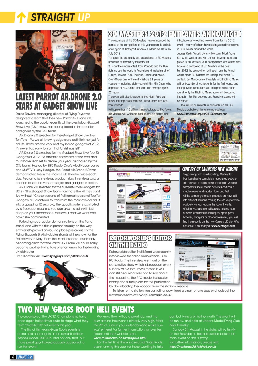 Radio Control Rotor World Preview Pages