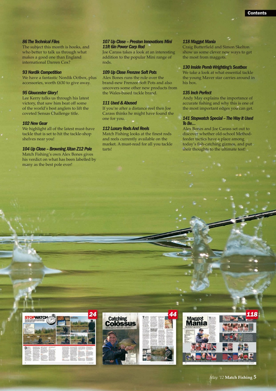 Match Fishing Preview Pages